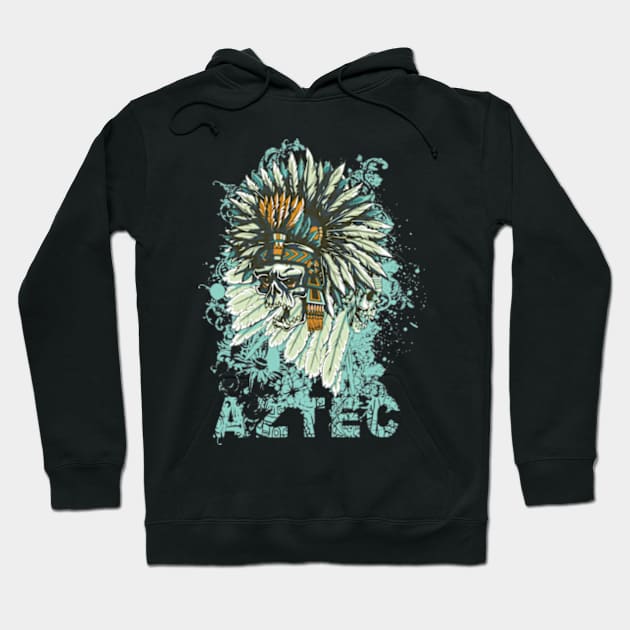 Aztec Warrior Hoodie by Corialis